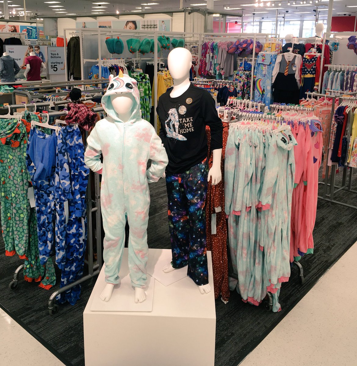 marymacaskill's tweet photo. Pajama shop! Chilly fall mornings mean these fuzzy blanket sleepers are looking pretty cozy! 😴 @Kunsman @dmasin88 #0171 https://t.co/wpl68pKj7g
