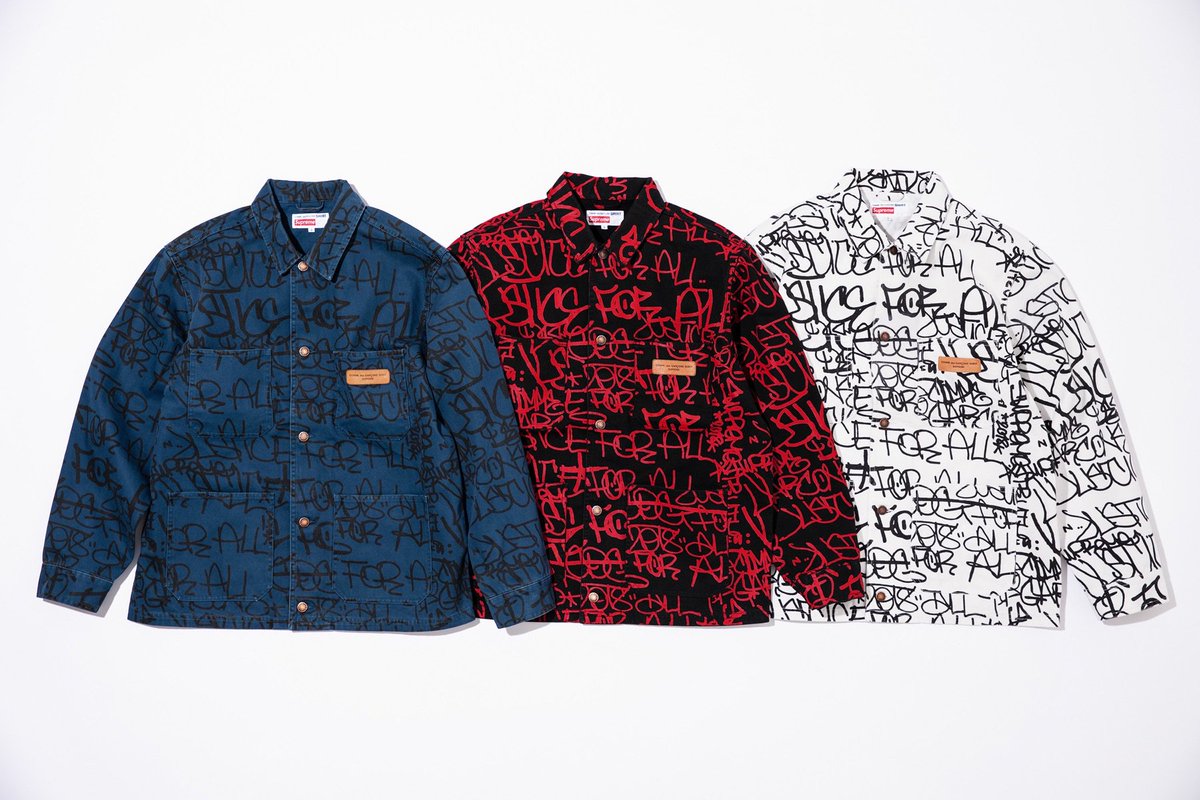 J23app's tweet photo. Supreme x Comme des Garçons releasing September 13th

*Nike Air Force 1 Low will be available in November https://t.co/PTuJQ2aw35