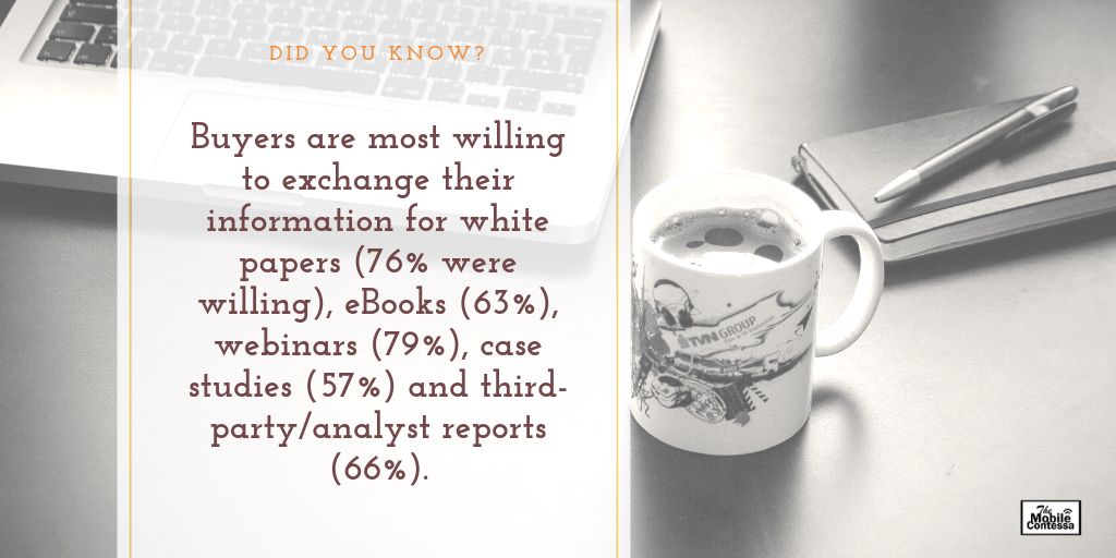 MobileContessa's tweet image. These stats show that consumers highly value content that are well researched and of substantial length and industry knowledge. #content #marketing #consumerpreference #stats