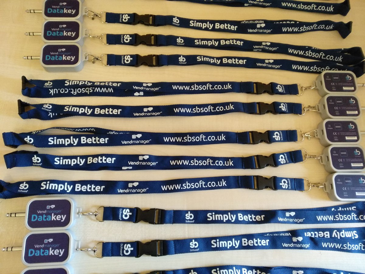 SBSoftwareUK's tweet image. Another batch of Datakeys ready to go! They are flying out of the door! #vending