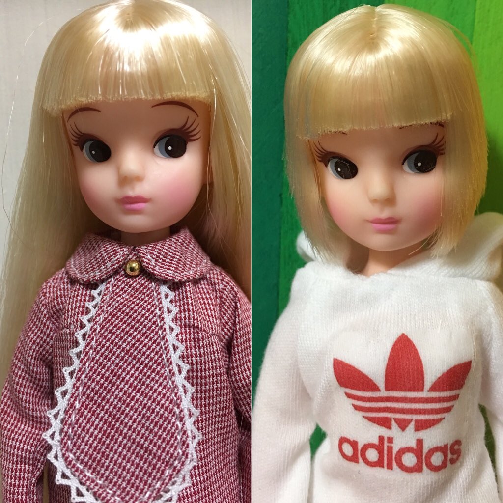 ももこ お湯パーマにハマる 初代リカちゃんのビフォーアフター 復刻版初代リカ お湯パーマ うちの子可愛い やっぱり ボブが好き ももこ お湯パーマにハマる 初代リカちゃんのビフォーアフター 復刻版初代リカ お湯パーマ うちの子可愛い やっぱり ボブが好き