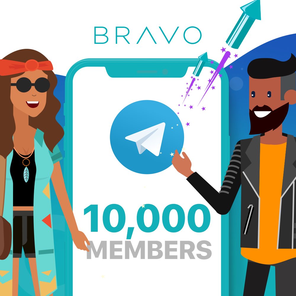 We've just hit 10,000 <a href="/telegram/">Telegram Messenger</a> members - are you one of them? 🎉🎉🎉

If not, join our community now: t.me/BRAVOPay #BVO
