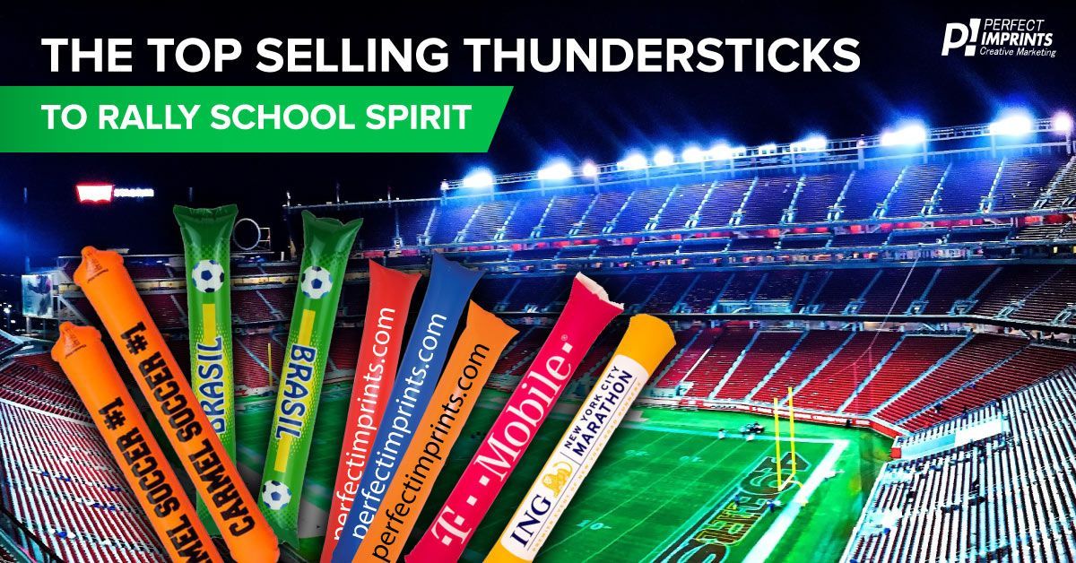 Need to rally more school spirit? Here are the Top 5 Selling Thundersticks you're fans will LOVE. buff.ly/2wA30Ks #thundersticks #schoolspirit