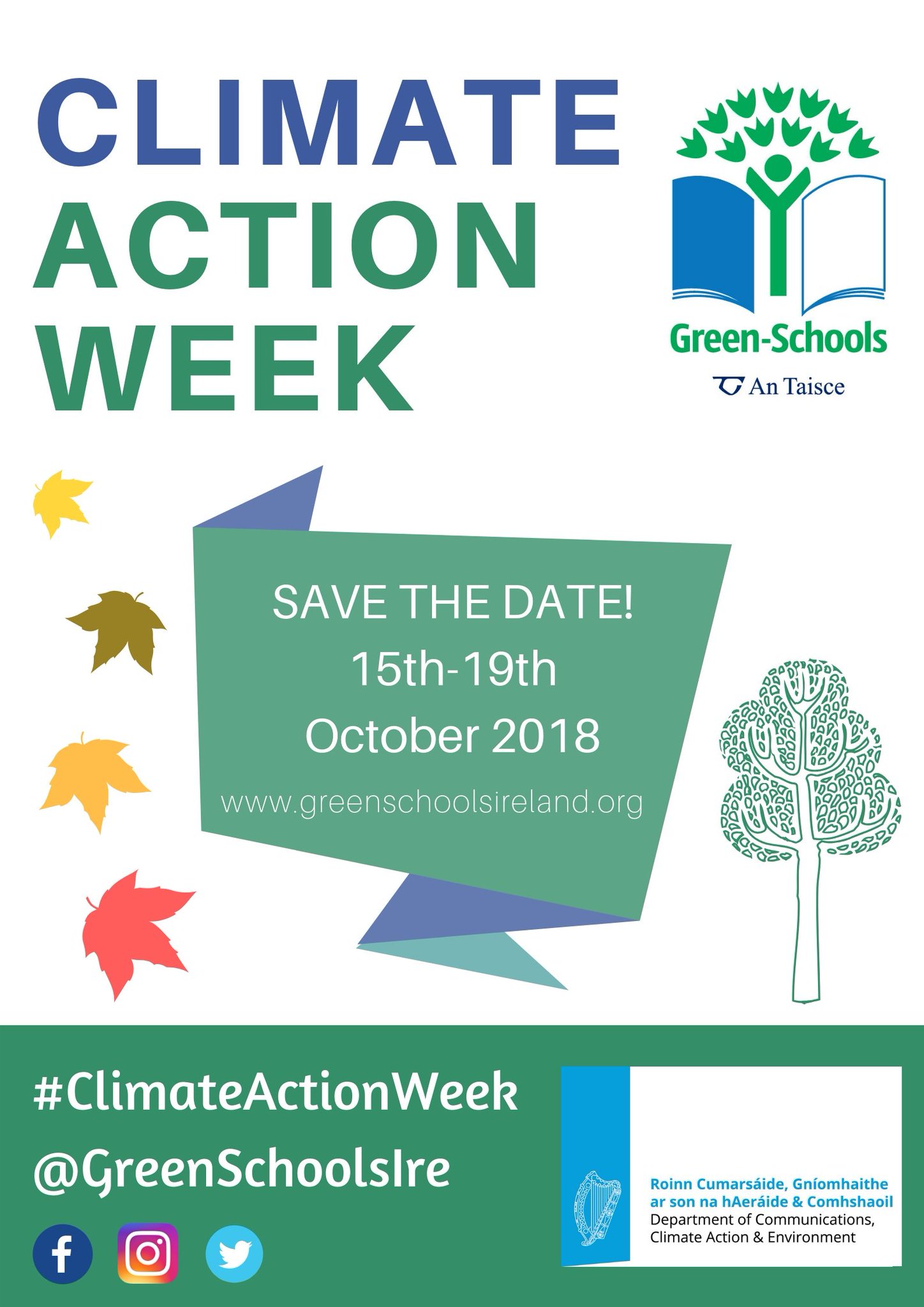Climate Ambassador on Twitter "Save the date! Climate Action Week is