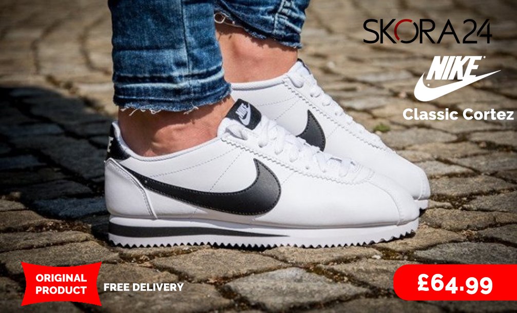 Decisión espada comer Leather shoes and accessories on Twitter: "You looking for a cool sneakers?  This is a good proposition for #Woman. #Natural #leather @Nike Classic  Cortez a original model #running #shoes designed by Bill