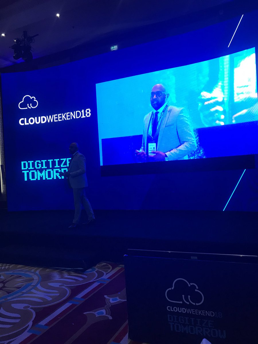 DigitizeSummit's tweet image. Starting our day with @Khaled_Shady CEO #Teradix giving us a talk about The Future of IT Purchasing. #CloudWeekend #DigitizeTomorrow #DigitalTransformation
