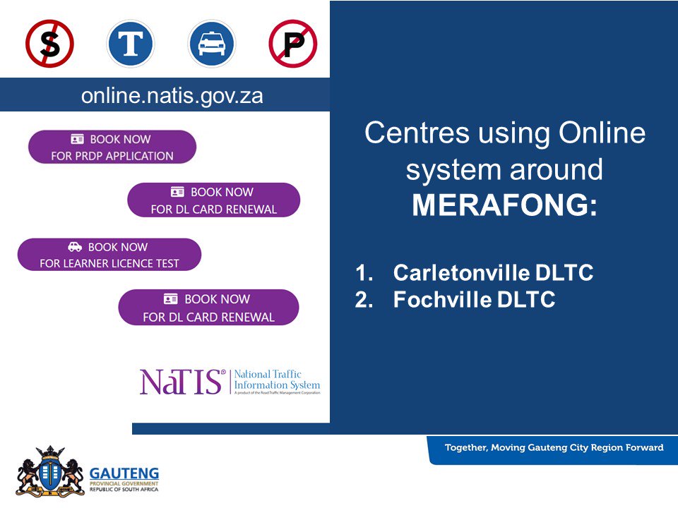 100hound's tweet image. Centres using Online system around MERAFONG...
online.natis.gov.za @MelitahMadiba @IsmailVadi