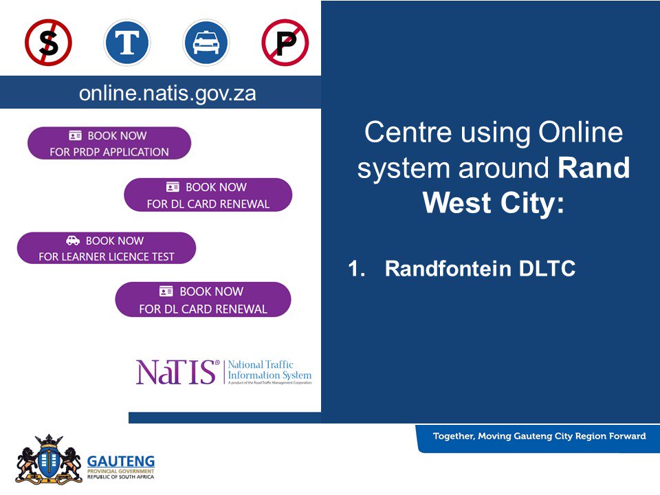 100hound's tweet image. Centres using Online system around RAND WEST CITY...
online.natis.gov.za @MelitahMadiba @IsmailVadi