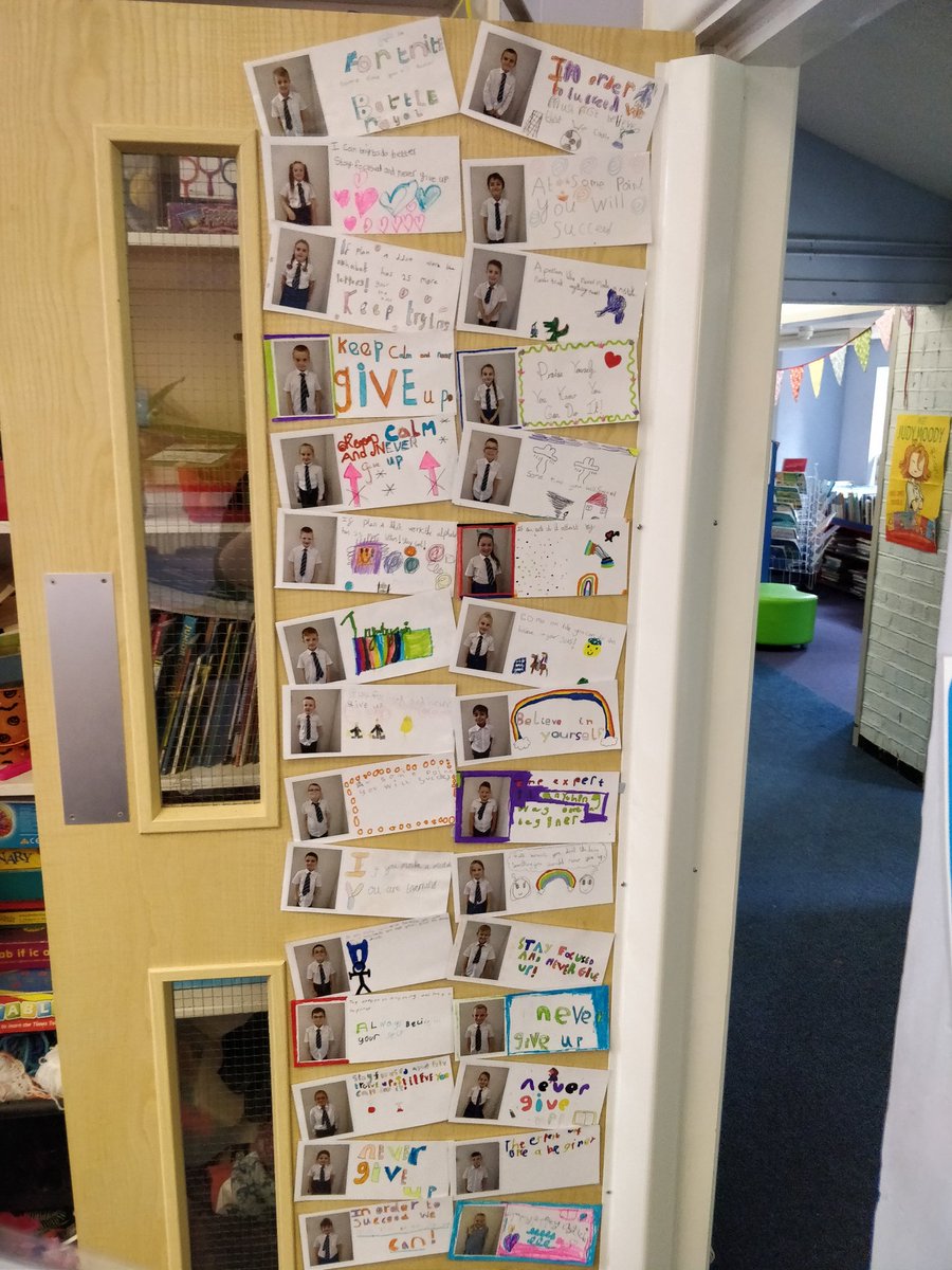 Class 4 have made their motivational messages! We can achieve anything!