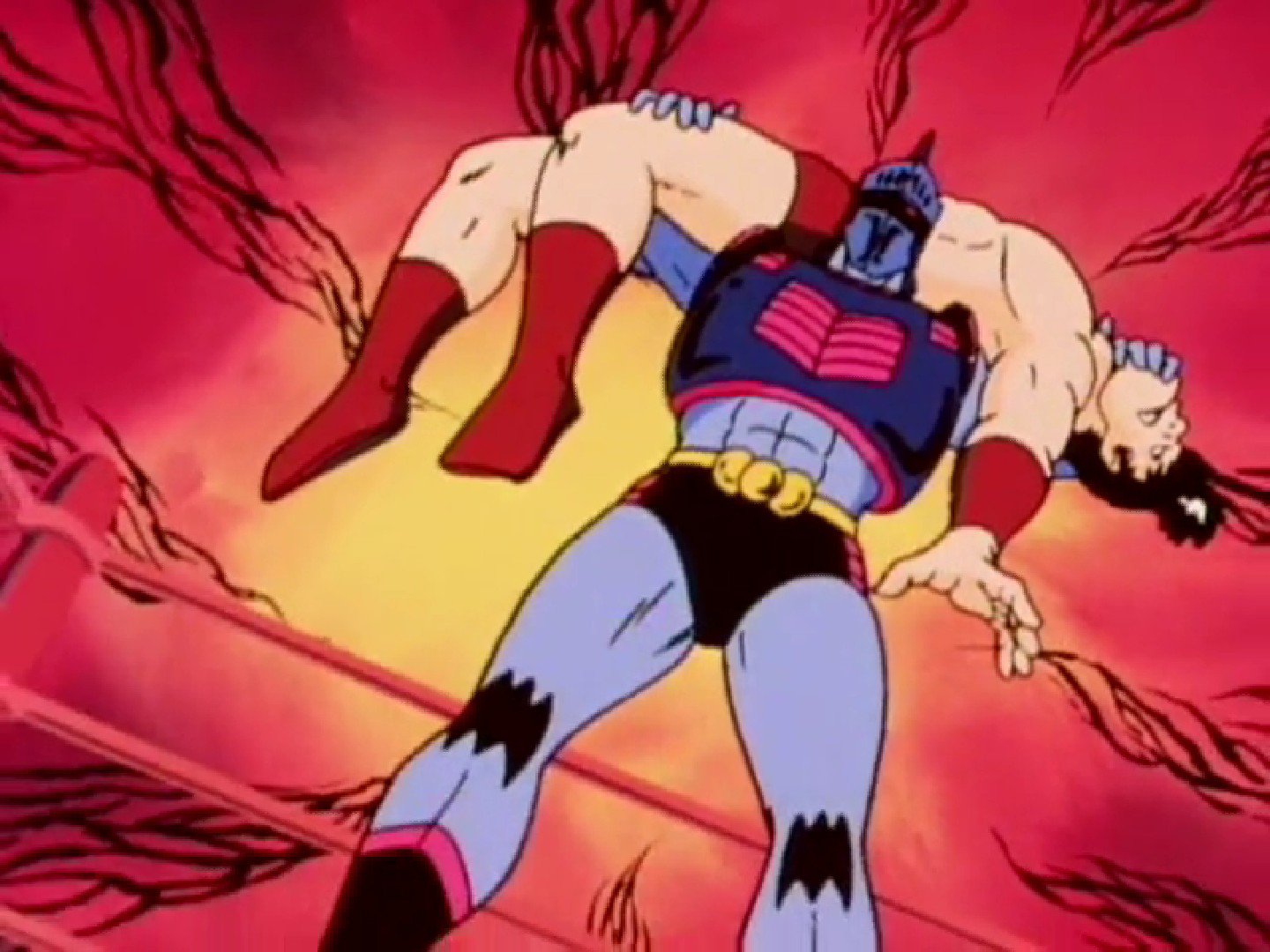 Mamaレモン A Twitter ロビンマスク のタワーブリッジが ダイナマイトパイパー を苦しめる キン肉マン