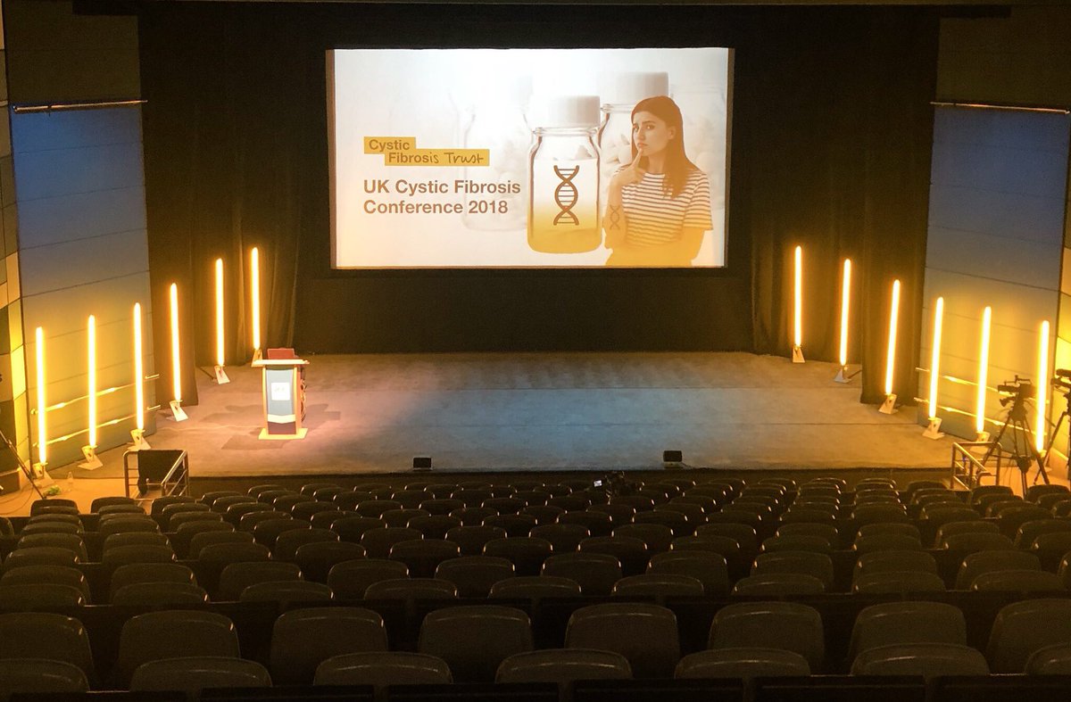 StarstruckCorp's tweet image. The stage is set! We’re all ready to #GoLive with the @cftrust for the #UKCFC 2018, from the ICC Birmingham 🌟