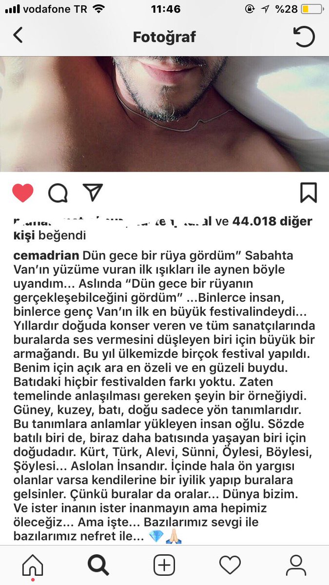 aygulatlgn's tweet photo. Güney kuzey doğu batı sadece yön tanımlardır. #cemadrian #vanfest https://t.co/34N4xfOoay