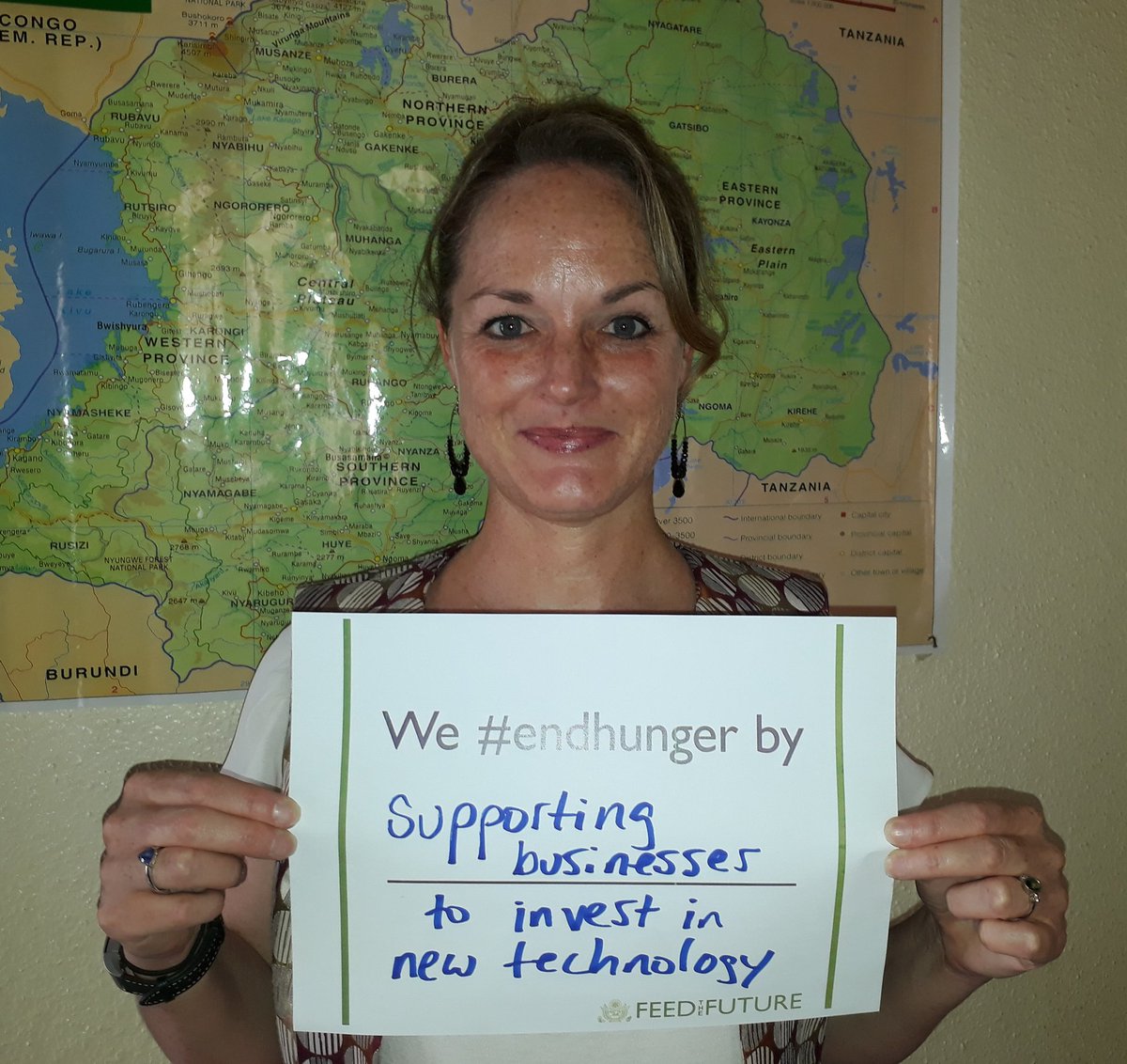 Today starts the <a href="/FeedtheFuture/">Feed the Future</a> week to celebrate the initiave's great effort to #EndHunger in the world. Our CoP @melbellebloo joins the week-long campaign!👇👇 <a href="/USAIDRwanda/">USAID Rwanda</a> <a href="/KMLesnick/">KL</a> <a href="/USAmbRwanda/">U.S. Embassy Kigali</a>