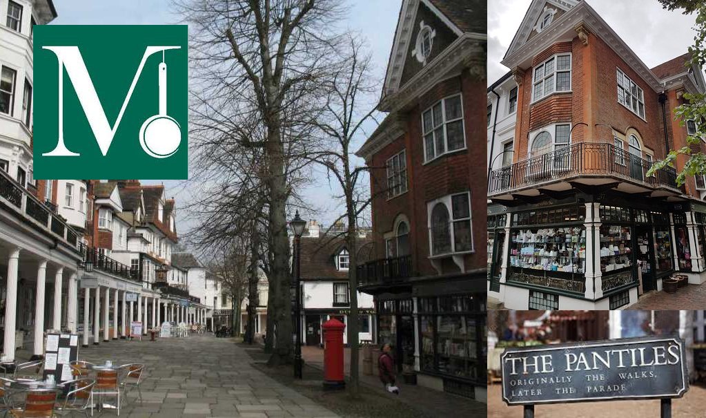 Trevor Mottram in the heart of The Pantiles. 'Inspiring you to cook'
#TunbridgeWells #Kent