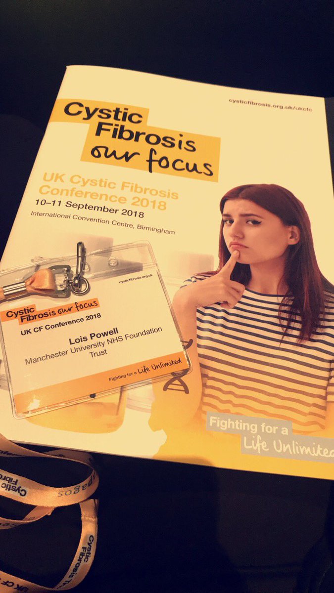 Day 1 of UK Cystic Fibrosis conference with the RMCH CF team... <a href="/cftrust/">Cystic Fibrosis Trust</a> <a href="/RMCH_Ward85/">RMCH_Ward85</a> #CysticFibrosis #cftrust