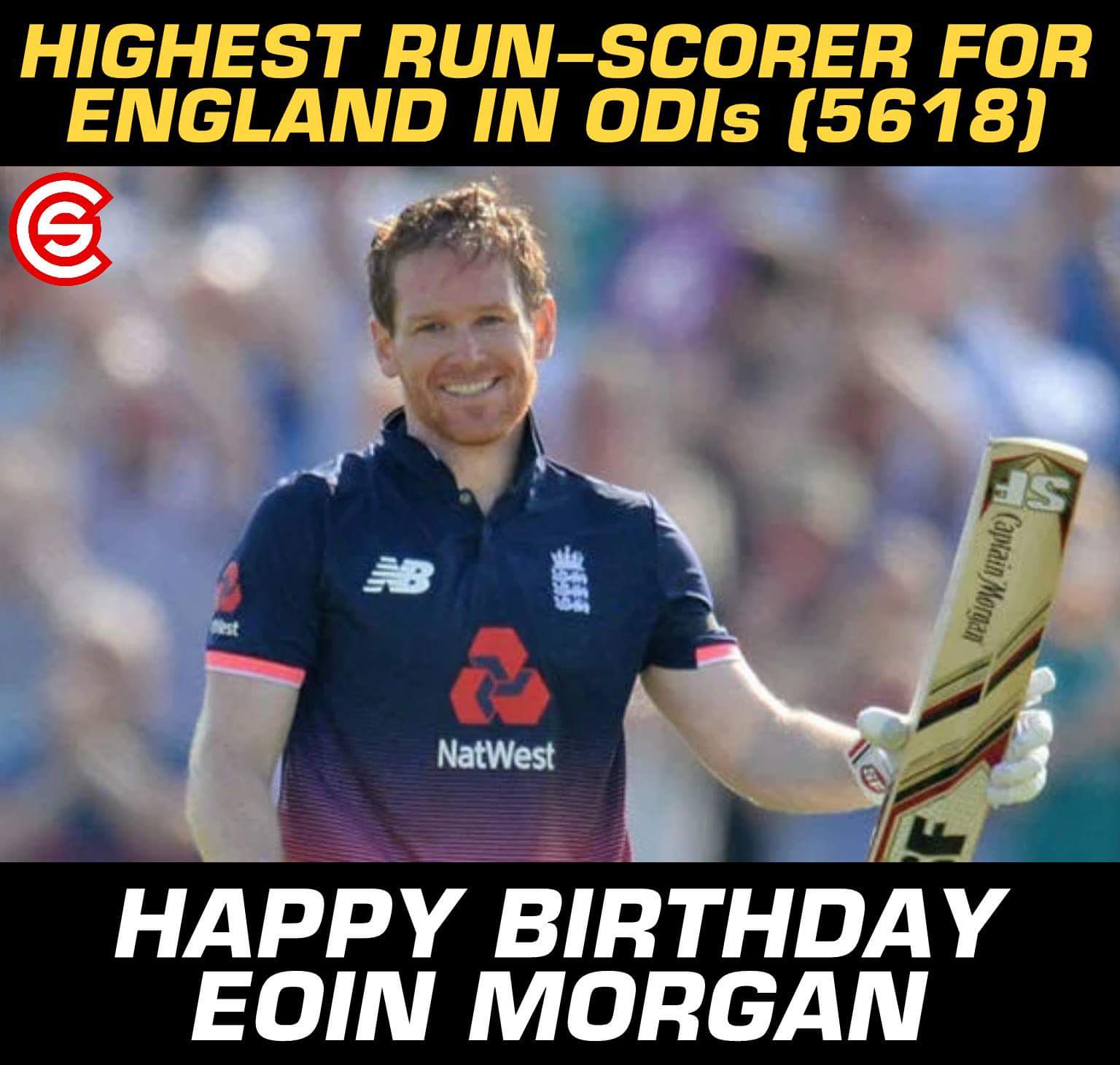 Happy Birthday, Eoin Morgan!! 