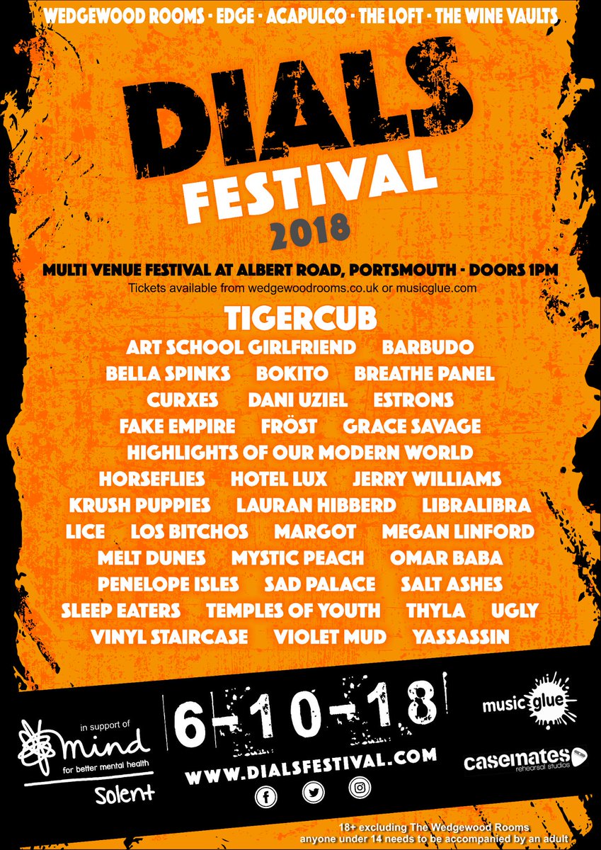 After all of this good stuff we also have <a href="/FuzzTonesSouth/">Fuzz Tones</a> &amp; <a href="/lukejoynes/">Luke Joynes</a> keeping the party going in Edge of <a href="/WedgewoodRooms/">Wedgewood Rooms</a> until 2am.