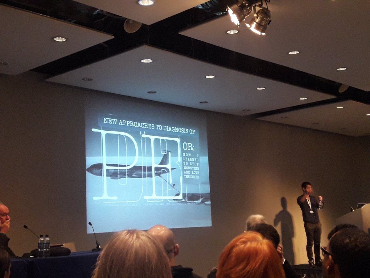 egler321's tweet photo. Andy Neill and D-dimer. Same problem all over the world😀 devil created PE👿#eusem18 #EUSEM18 #FOAMed #EmergencyMedicine #andyNeill #theBest #DDimer #PE https://t.co/d8etZePwOD