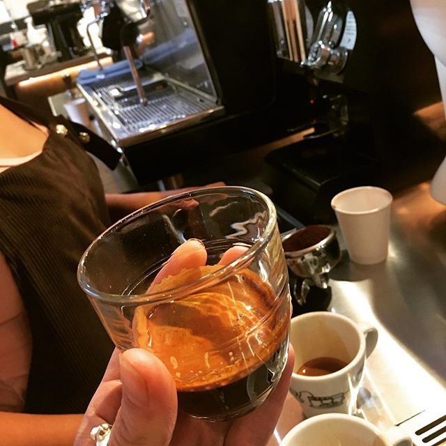 We're at <a href="/wogancoffee/">Wogan Coffee</a> for barista training today - learning how to make the perfect coffee! Science! ift.tt/2O8RfBO