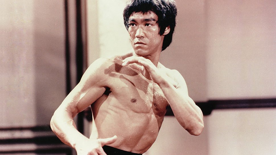 17/ Bruce Lee - all hands, legs, feet, and fists. The Big Boss (1971), Fist of Fury (1972), Enter the Dragon (1973), Way of the Dragon (1972), Game of Death (1978).