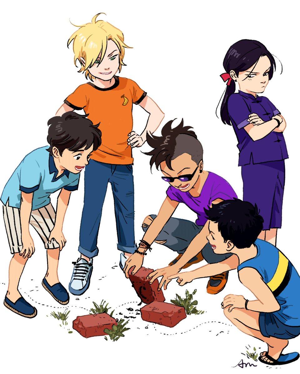 temari_AM's tweet photo. tiny babies🍌 #BANANAFISH https://t.co/zddz8zKoSR