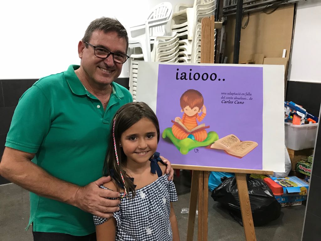 AmbaixadaLectur's tweet photo. La #Falla Cronista Vicent Beguer i Esteve de #Torrent ha pensat en el llibre "Iaiooo" de @CarlesCanoPeiro per a fer el seu monument infantil #Falles2019
#LlegimFalles https://t.co/8ZqCv0ll6F