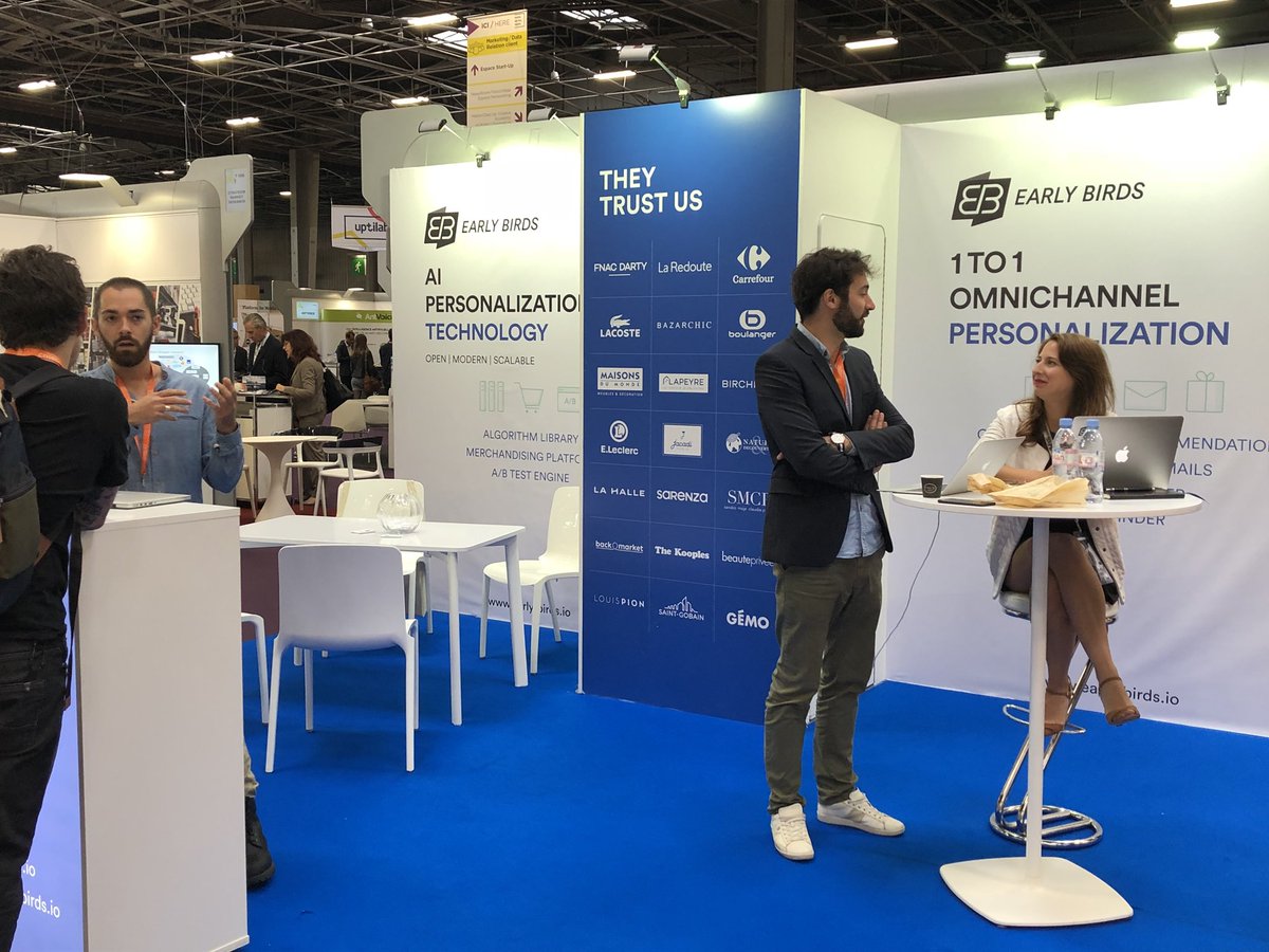 EarlyBirdsEN's tweet photo. Early Birds is at the #ParisRetailWeek! Come and meet us on stand T098 🤗. #Retail #PRW18 @PRWOfficial https://t.co/6fUpt7Ljqm