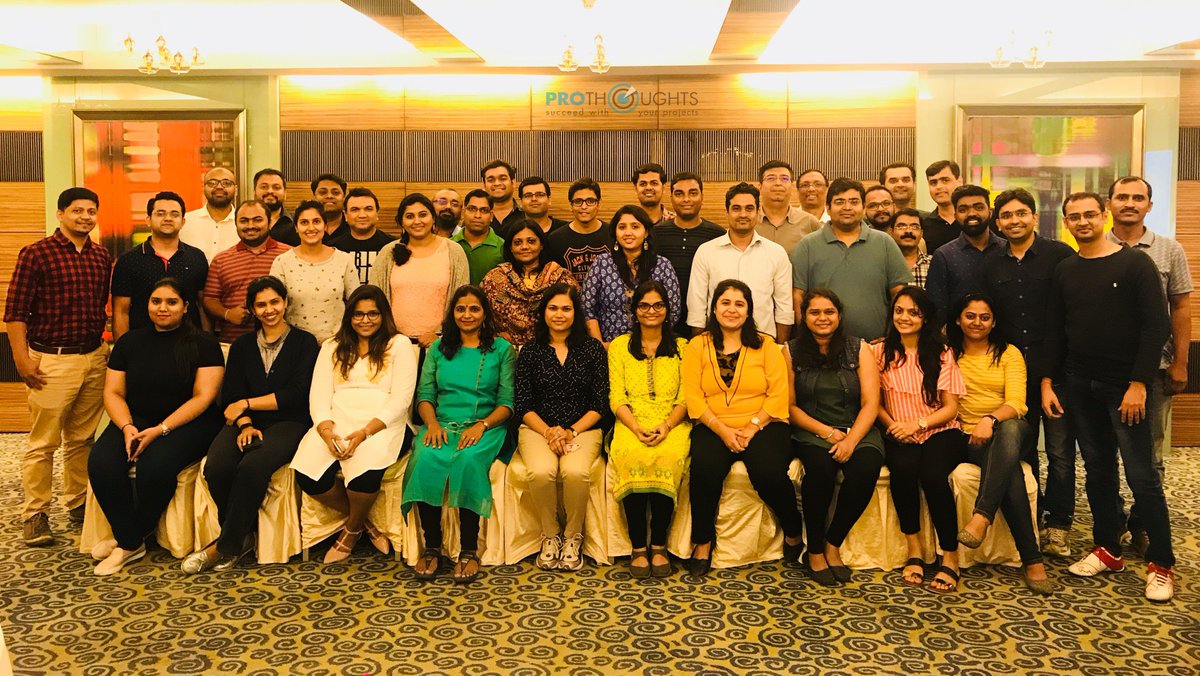 The_ProThoughts's tweet photo. "The best way to predict the future is to create it"
#PMP Training workshop in #Mumbai #August2018
Know more: https://t.co/in6na5Hg5t
#PMPtraining #PMPCertification #PMI #GamebasedInteractiveMethodology #PMBOK6thEdition #RitaMulcahy9thEdition #ProjectManagement #ProjectManager https://t.co/5Bi36wOFq3