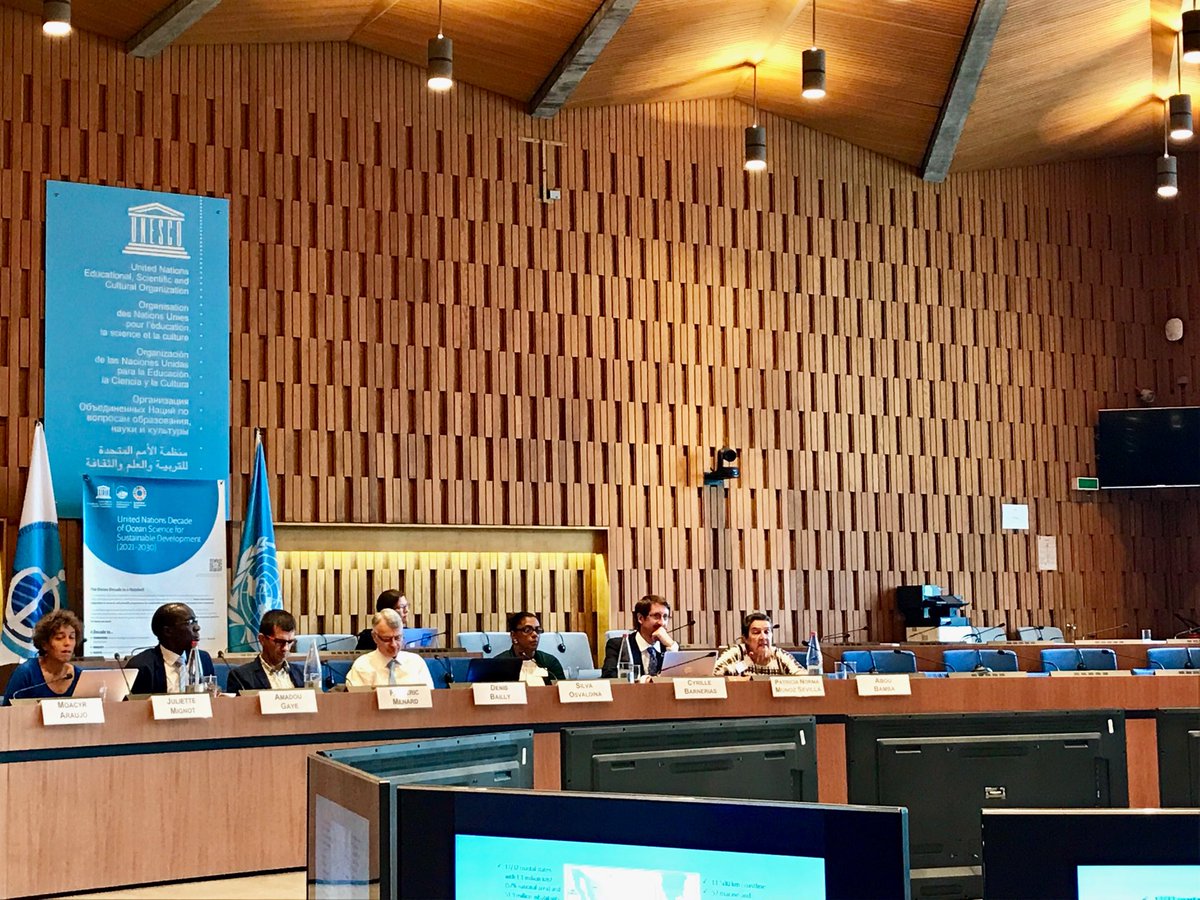 Patricia Muñoz speaks about Ocean issues in Mexico at special session on the South Atlantic at the ⁦@IocUnesco⁩ high level science conference #OceanDecade #oceanclimate