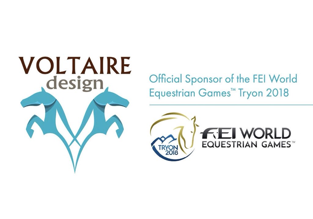 Extremely excited to be an Official Sponsor at Tryon 2018 World Equestrian Games
Stop by our trade stand at Tryon2018 and let the team introduce you to #VoltaireDesign saddles   #WEG #Tryon2018 #VoltaireDesignTeam #TeamVoltaire #WEG2018 #TwoHearts #EquineHour #TwitterEventing
