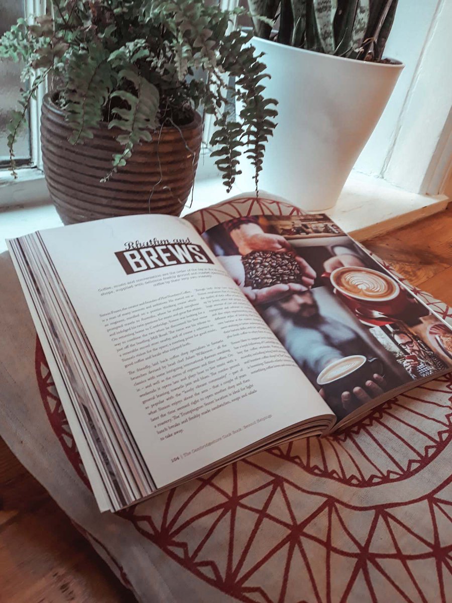 We still have a limited stock of the <a href="/CambsCookBook/">Cambs Cook Book</a> . Pick one up in our cafes before they're gone, stat!