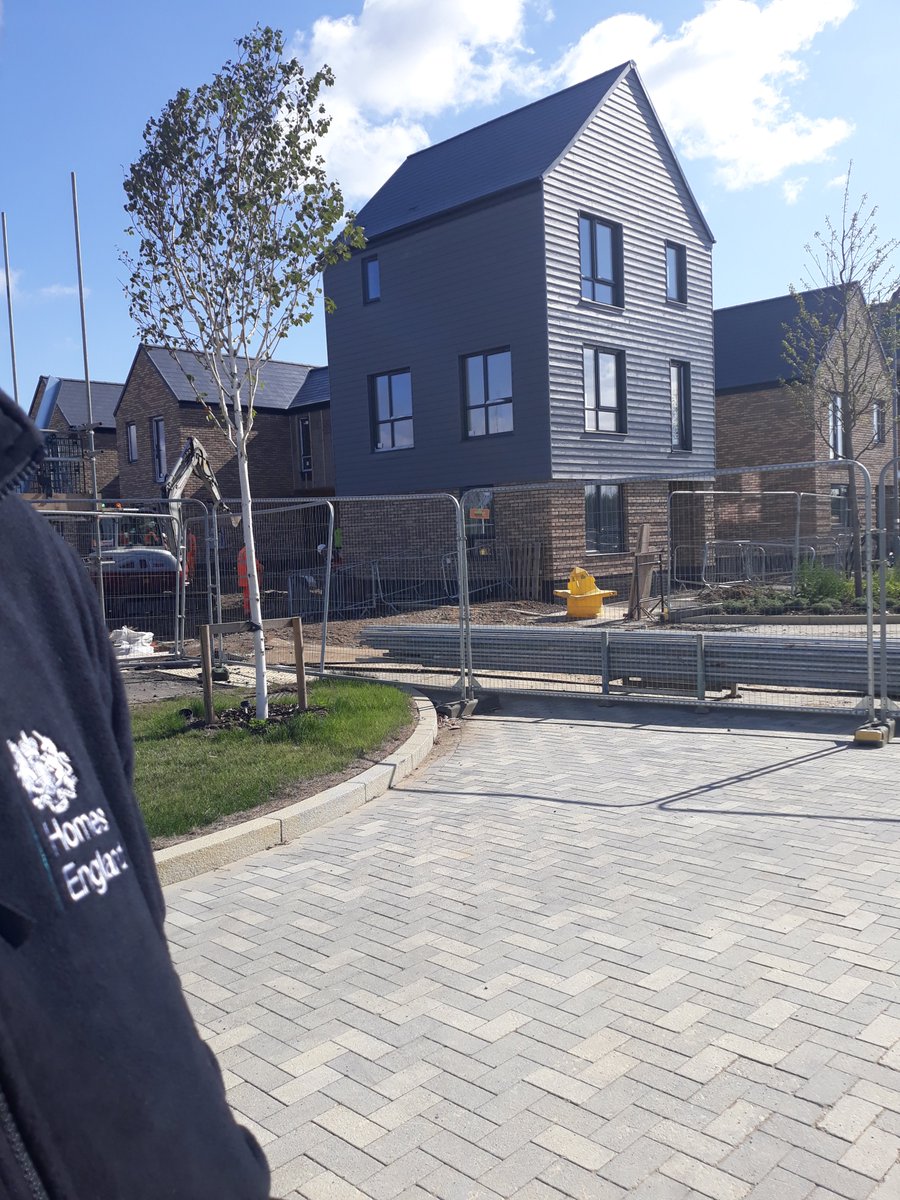 AraneeMahadeva's tweet photo. It's always rewarding to see progress on site and housing being delivered. Infrastructure loan under #HomeBuildingFund funding roads, utilities and enabling works to accelerate the delivery of more than 4,500 homes at #AlconburyWeald #HomesEngland #UrbanandCivic https://t.co/UV0CeXsjsQ