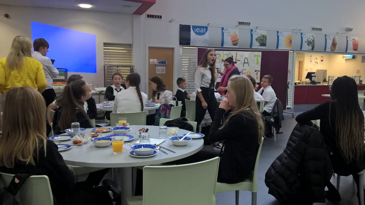 PortyAcad's tweet photo. S1 healthy breakfast event. Well done Ross and Adriana for leading it. Good skills and knowledge https://t.co/xQIRMQlu9E