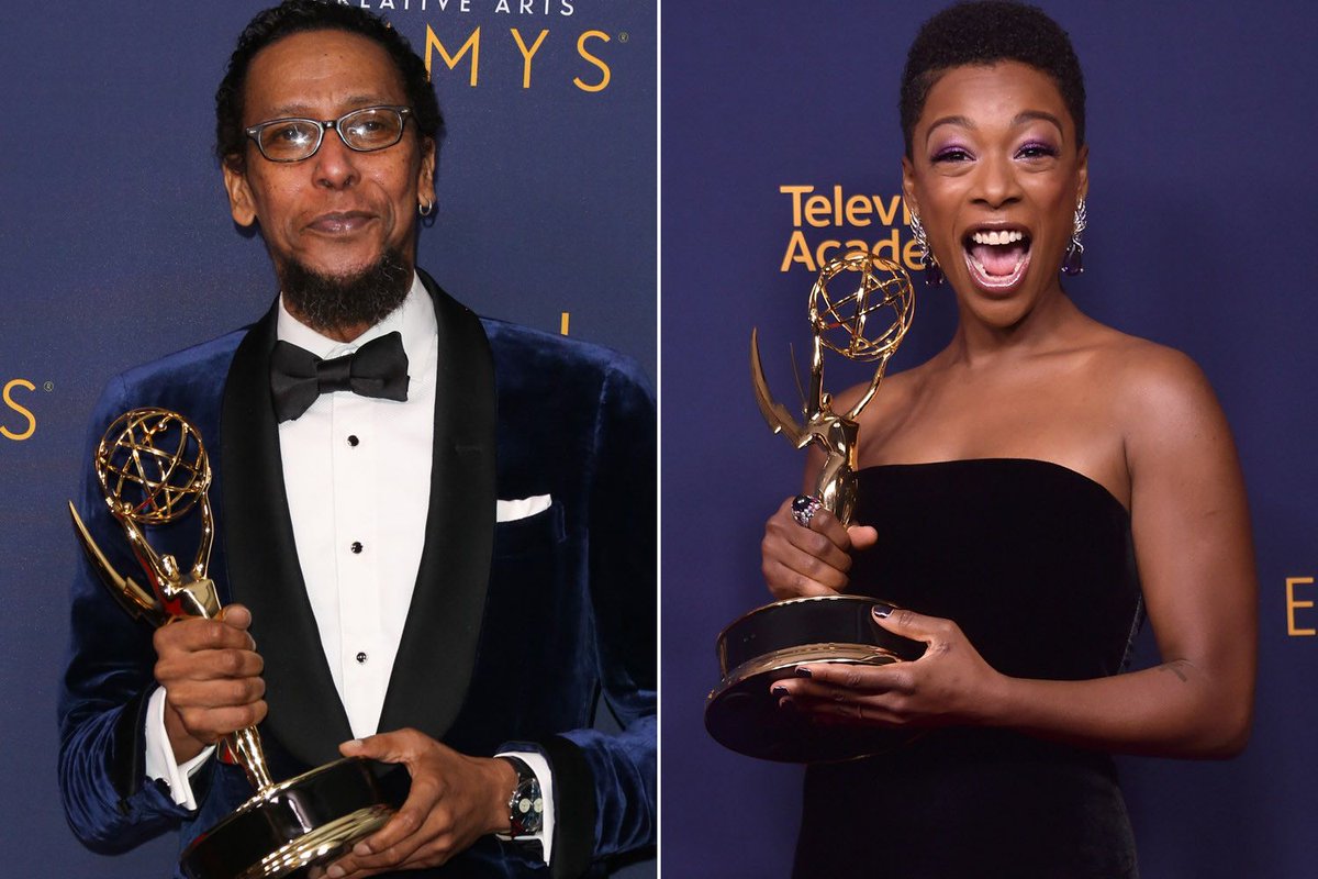 ScreenAccess's tweet image. We Are Here For This!!!! The Emmys made history this year with Four black actors scooping up all the guest actor categories. Tiffany Haddish for #SNL, Ron Cephas Jones for #ThisIsUs, Samira Wiley for #HandsmaidsTale and Katt Williams for #Atlanta.  #EmmyAwards #ScreenAccess #News