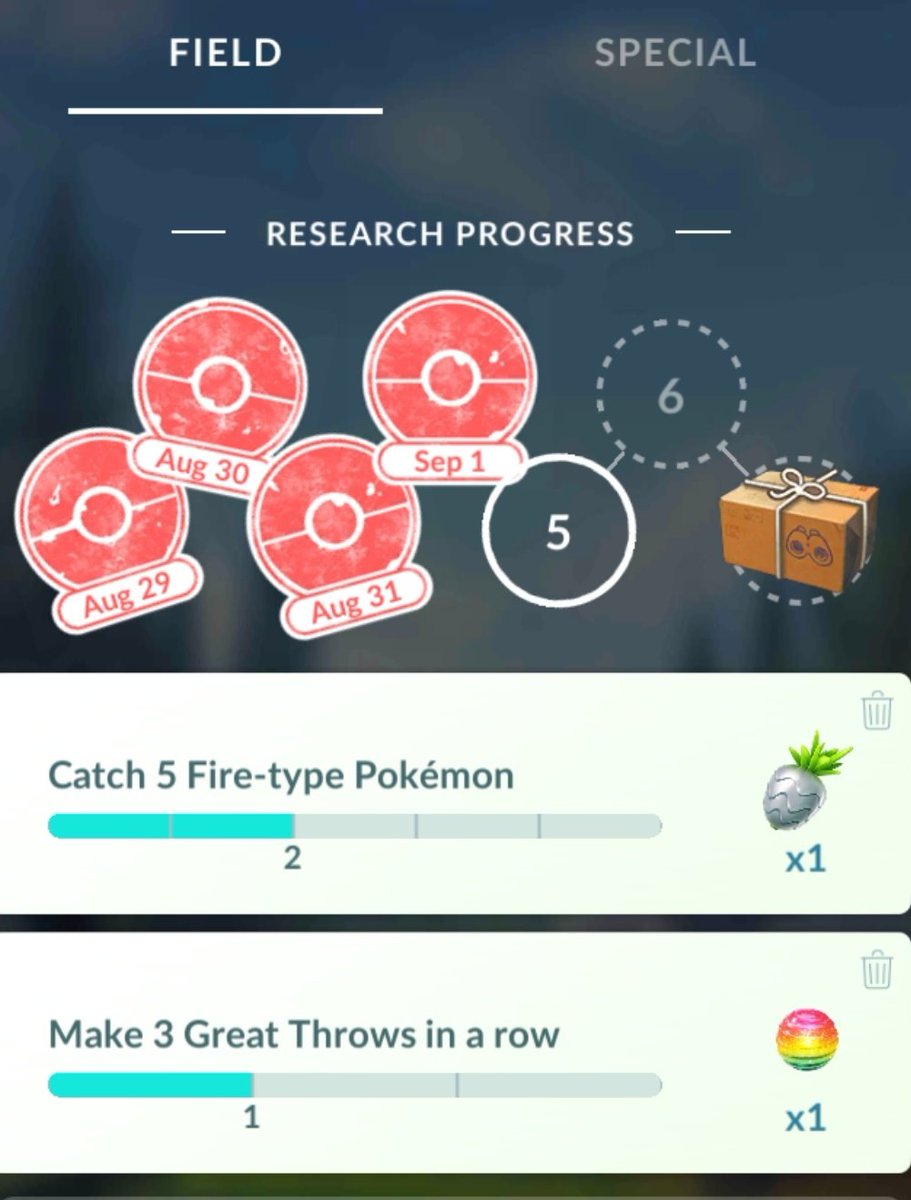 RustyCross_Go's tweet photo. Great New #task in #PokemonGo earns you a #SilverPinap. It's like a #RazzBerry &amp; #PinapBerry combined into one! Have you used your yet?

#GetUpAndPokemonGo https://t.co/m19Sm8nLOV