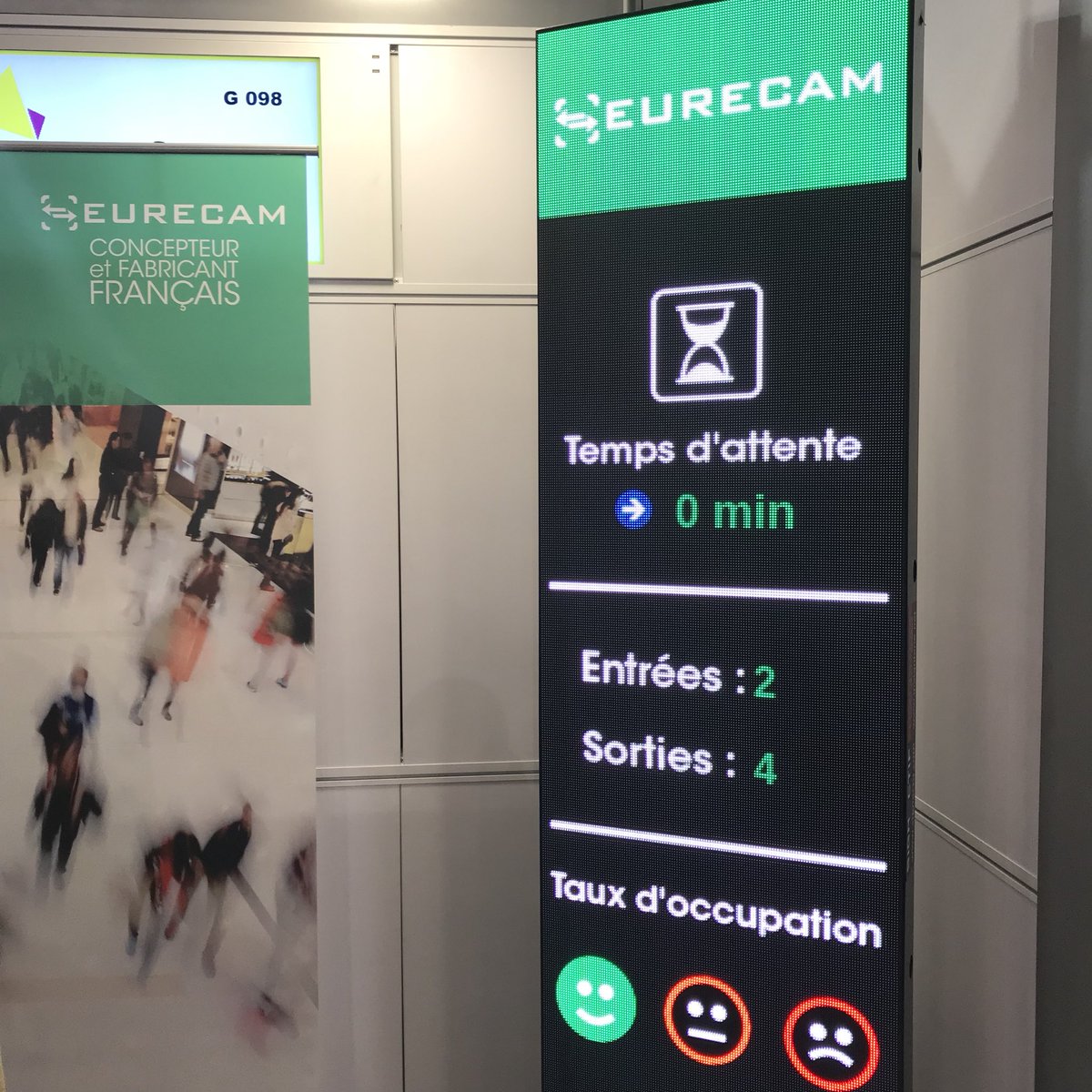 PARIS RETAIL WEEK, c’est parti pour 3 jours de salon ! Venez voir notre démonstration COMPTAGE, TEMPS D’ATTENTE et TAUX D’OCCUPATION ! Stand G098 ! #ParisRetailWeek #PRW2018