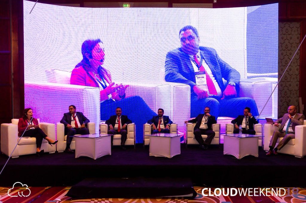 DigitizeSummit's tweet image. “Culture and leadership go hand in hand.” - Nelly Boustany, Director EMEA, Digital Hr experience, SAP, discussing now in the Panel Discussion! #CloudWeekend #DigitizeTomorrow #teradix #IBMEgypt #IBMCloud #ThebestRun #AzureEG #MomentsConnected #CX