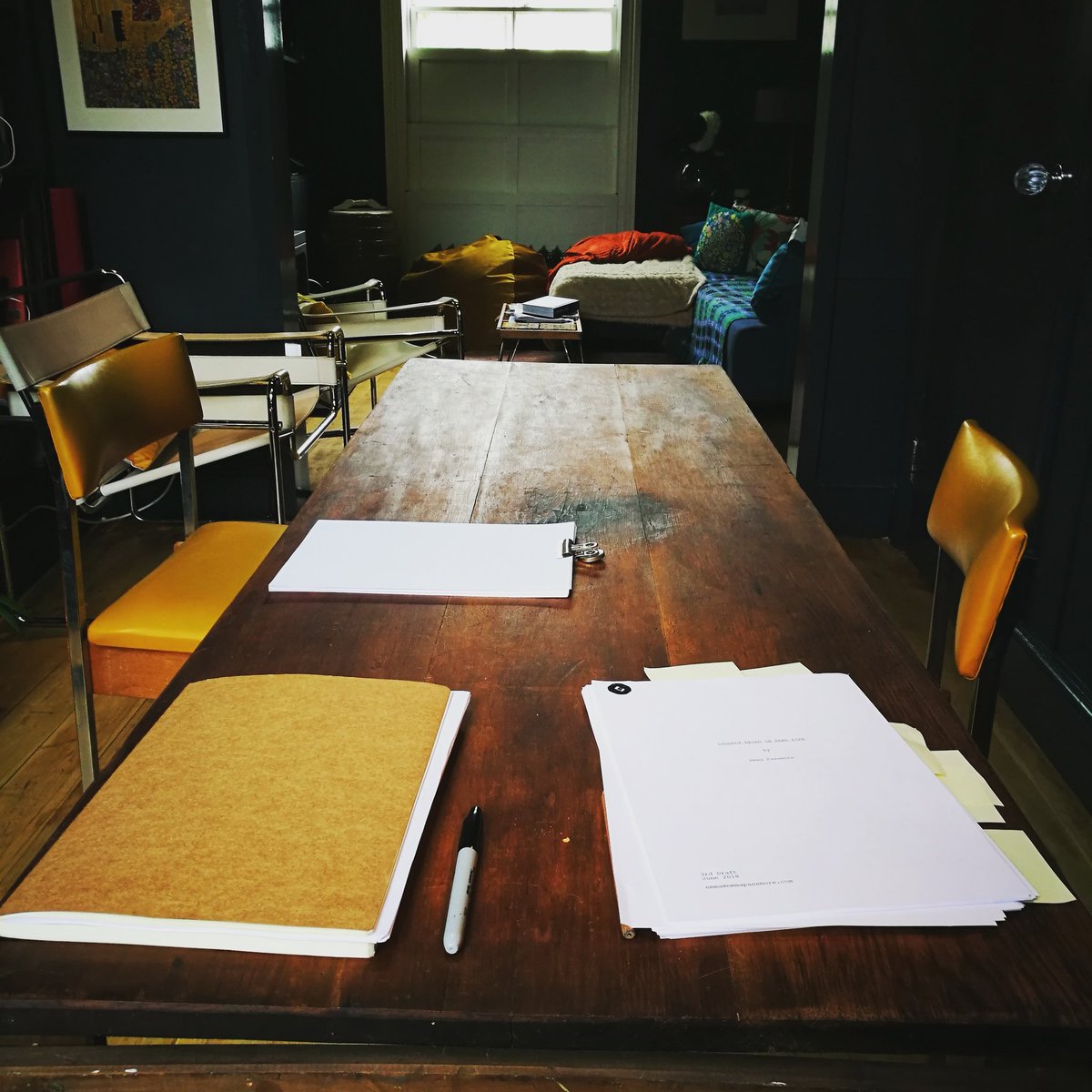 PassmorePlease's tweet photo. Had a wonderful weekend work-shopping my feature film script with #ChristopherHunter and @antoniabeamish It's always magic to hear lines that have been in my head come alive with actors. Now back to rehearsals for the #10x10x10 showcase this week #featurefilmdevelopment #LBORL https://t.co/wgnZJgnSTg