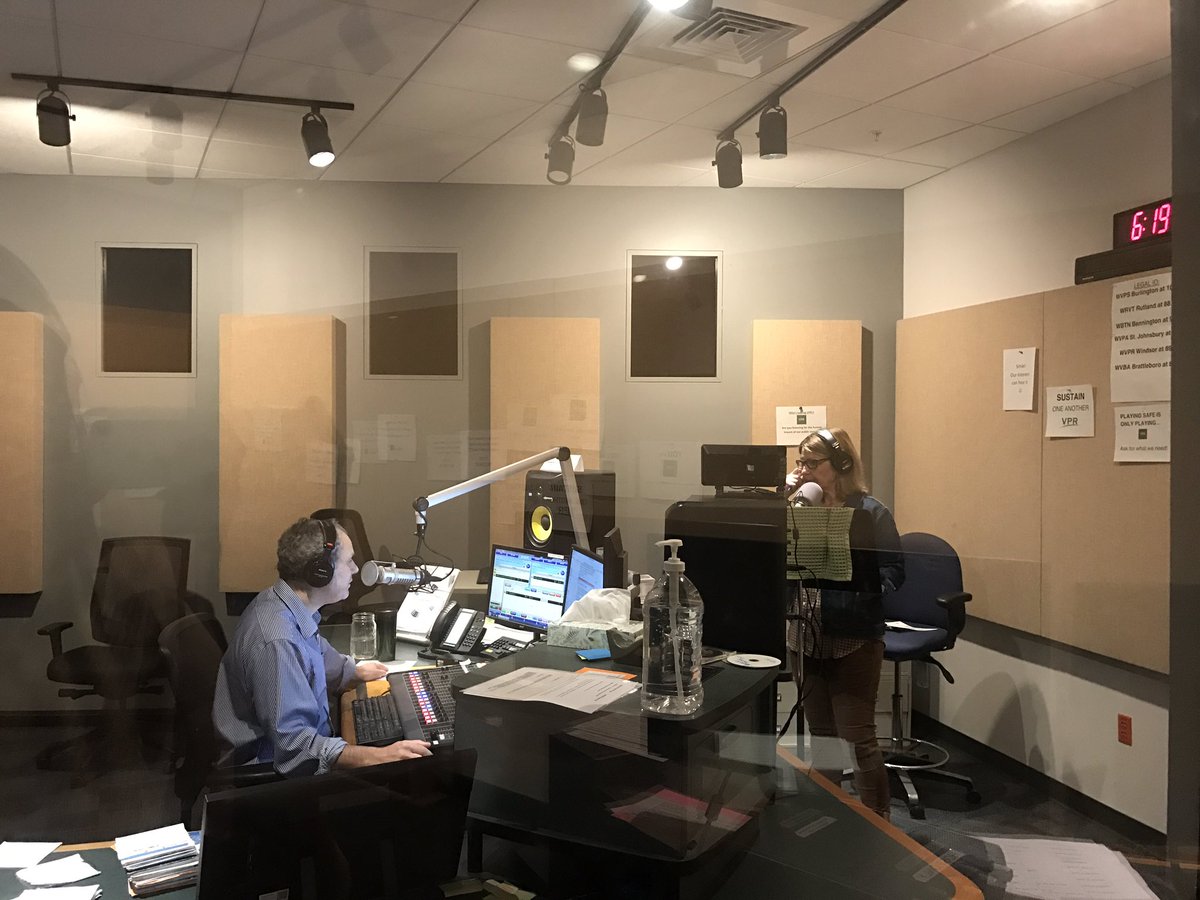 You hear them on air NOW! @mwertlieb and <a href="/lbvermont/">Lesli Hill Blount</a> are @vprnet rock stars! #YouAreVPR #membershipdive