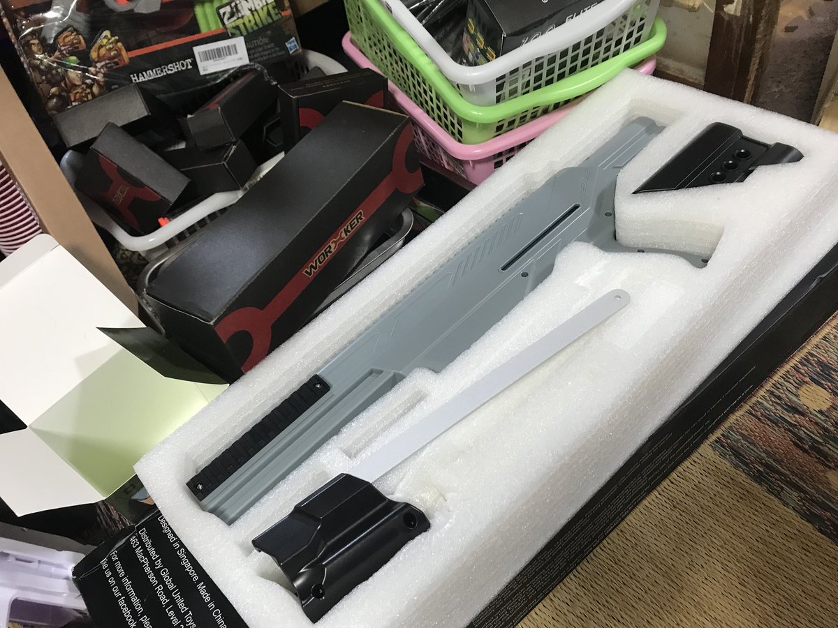 noburinsun's tweet photo. #nerfちゃうやつ #大阪ナーフ #nerf
#jetblaster #xzeus2
色塗りしなくちゃ( ^ω^ )モヒ https://t.co/75vT04HpnX