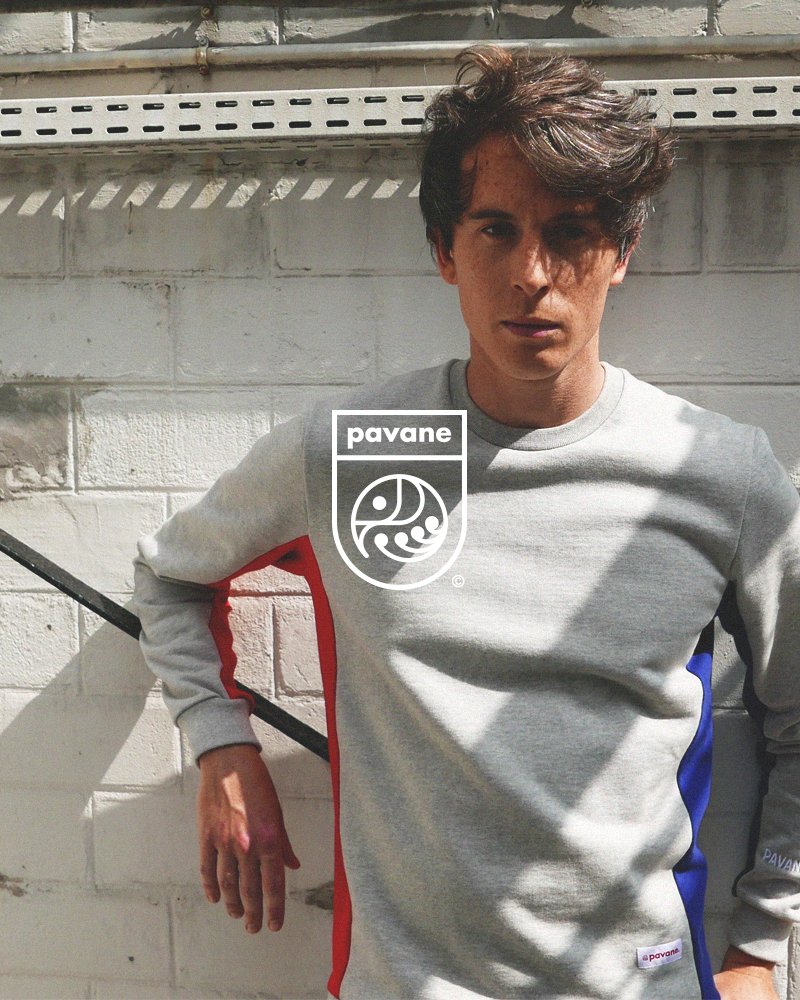 GERLAND • Série limitée 34 • Disponible aujourd'hui •
50 exemplaires numérotés, intégralement faits en France, assemblés à la main. • pavanepavane.com • #pavane #sweater #madeinfrance #handmade #50copies #numbered #Paris