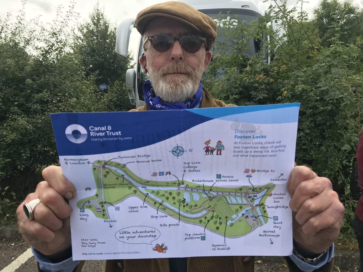 DrNickOMBE's tweet photo. #NickonTour #MightySplash @FoxtonLocks1 this is where we’re heading! https://t.co/soR62hDN7U