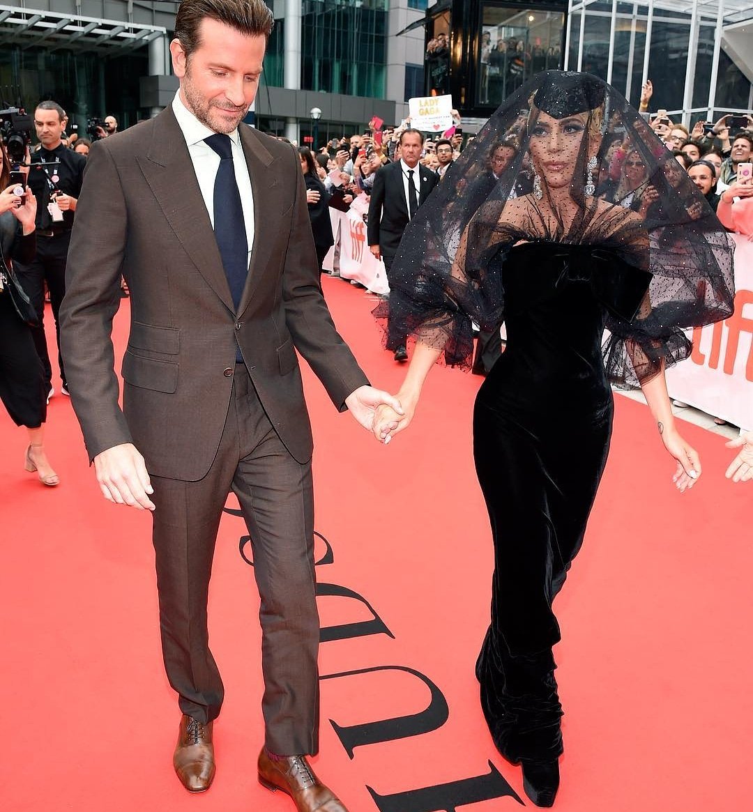 PhaserMag's tweet photo. Singer @ladygaga  at TIFF 2018 with @bradleyxcooper 

#phaserfashion
#Phaserfashionteam #phasermag #phaserfashion #ladygaga #bradleycooper #musically #tiff https://t.co/chMEOMiOgx