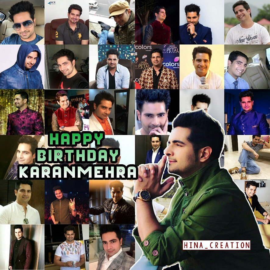 HeenaHk199's tweet photo. On the lovely occasion of your birthday, I just want to remind you that I deeply, truly, madly am in love with you. Let's make the most of your big day today!
Happy Birthday π #Cute #handsome #chrming #hot #tealented #loving #heero @realkaranmehra
#HBDKaranMehra
@aj_mehra53 https://t.co/yYqnlqsMFT