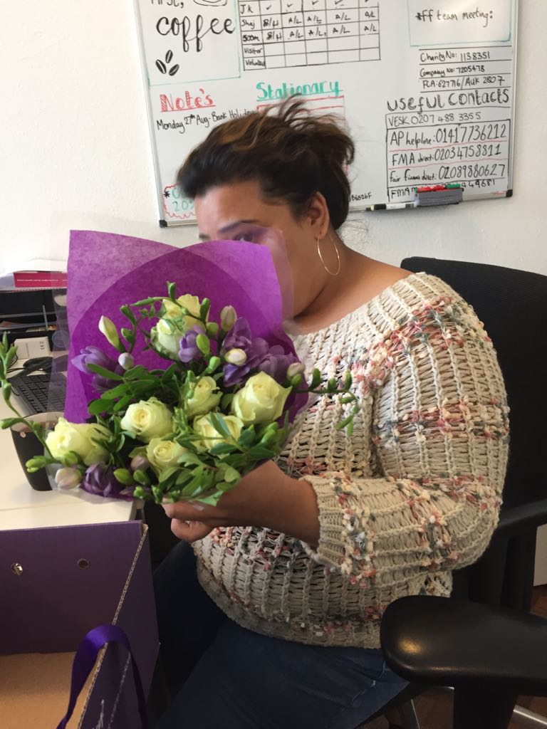 RootedFinance's tweet image. #MondayMotivation One of Shajida’s very happy client’s sent her flowers and chocolates but forgot to put their name in the card! #clientimpact #whywedowhatwedo