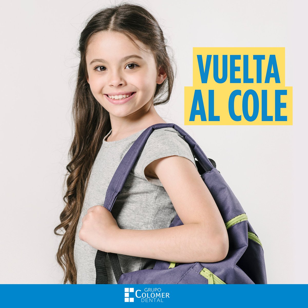 #VueltaAlCole todo preparado, mochilas, agendas, lápices, libretas y libros de texto. Llegó la VUELTA AL COLE. Un nuevo curso para aprender cosas nuevas #salud #cole #colomerdental
