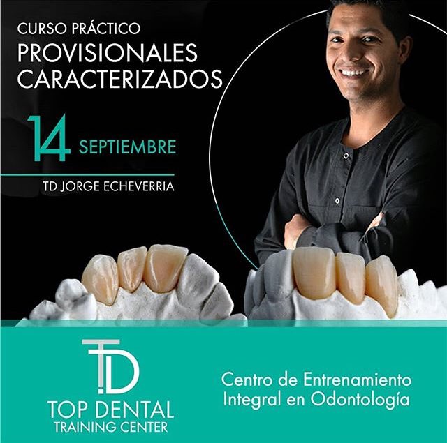 TEDental's tweet photo. ¡Aún quedan cupos!
Top Dental Training Center tiene el placer de anunciarles el
Curso Práctico Provisionales Caracterizados dictado por el
TD Jorge Echeverría
FECHA: Viernes 14 de Septiembre 2018
LUGAR: Sede Implantes MIS Venezuela

Información:
Magda Farnetano +58 412-6250434 https://t.co/QdhotlsEV4