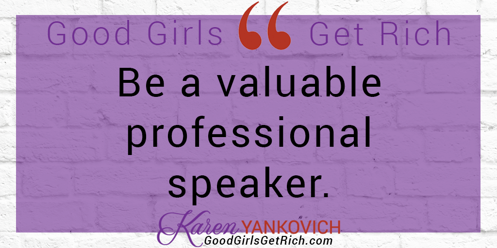 karenyankovich's tweet photo. Always ensure that you are providing VALUE to your audience. This is really something that relates to any part of your business because without value, what reason does your audience have for supporting/listening to you? https://t.co/GMAHduMUU2 #AlwaysNetwork #SpeakingGigs https://t.co/lONcapr2Ql