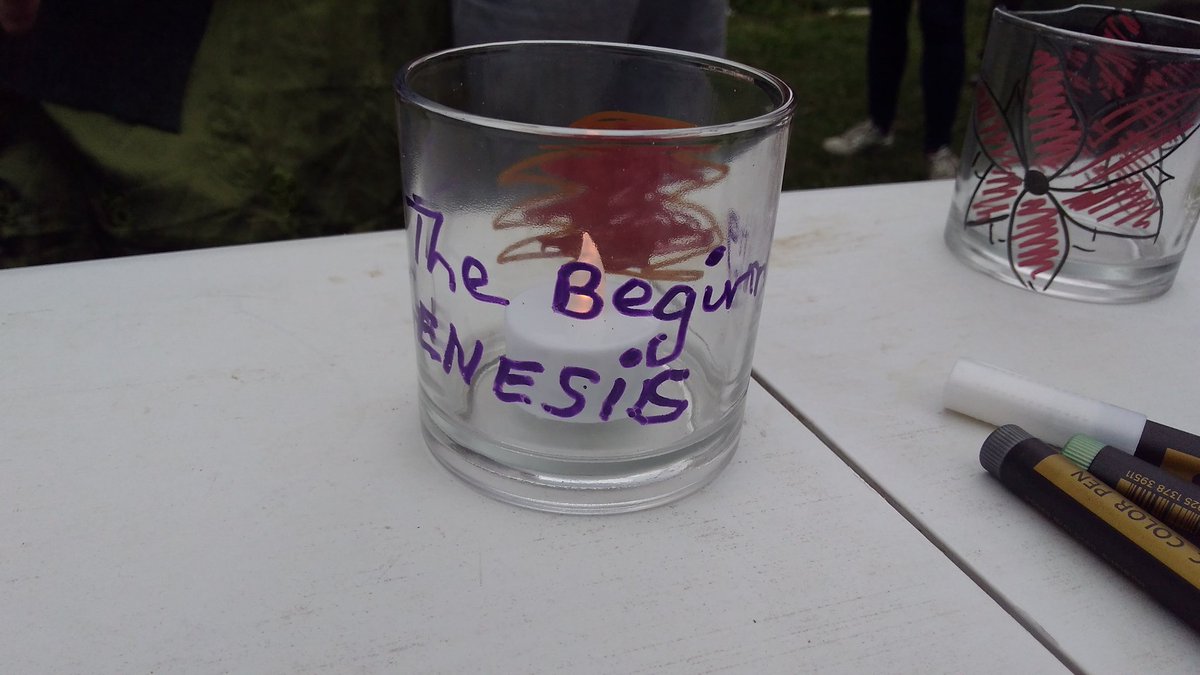 btwlproject's tweet photo. #worldSuicidePreventionDay @BARCALeeds @sid132 candle holders painted in memory of lived ones. https://t.co/j2SnIDX1PH