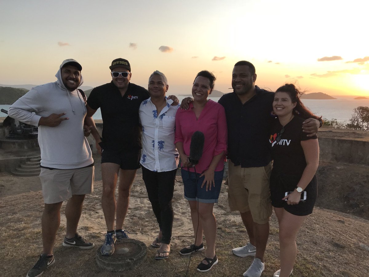 rhanna_collins's tweet photo. @NITV in the #TorresStrait for #WindsofZenadth cultural festival, the offical opening kicks off tomorrow on Thursday Island with 19 TSI &amp; NPA teams dancing from Mer, Mabuyag, Boigu, Darnley, Thursday, Moa, Iama, Erub, Ugar, Poruma, Masig, Saibai, Umagico, Bamaga &amp; Badu islands! https://t.co/1dpUHDf94A
